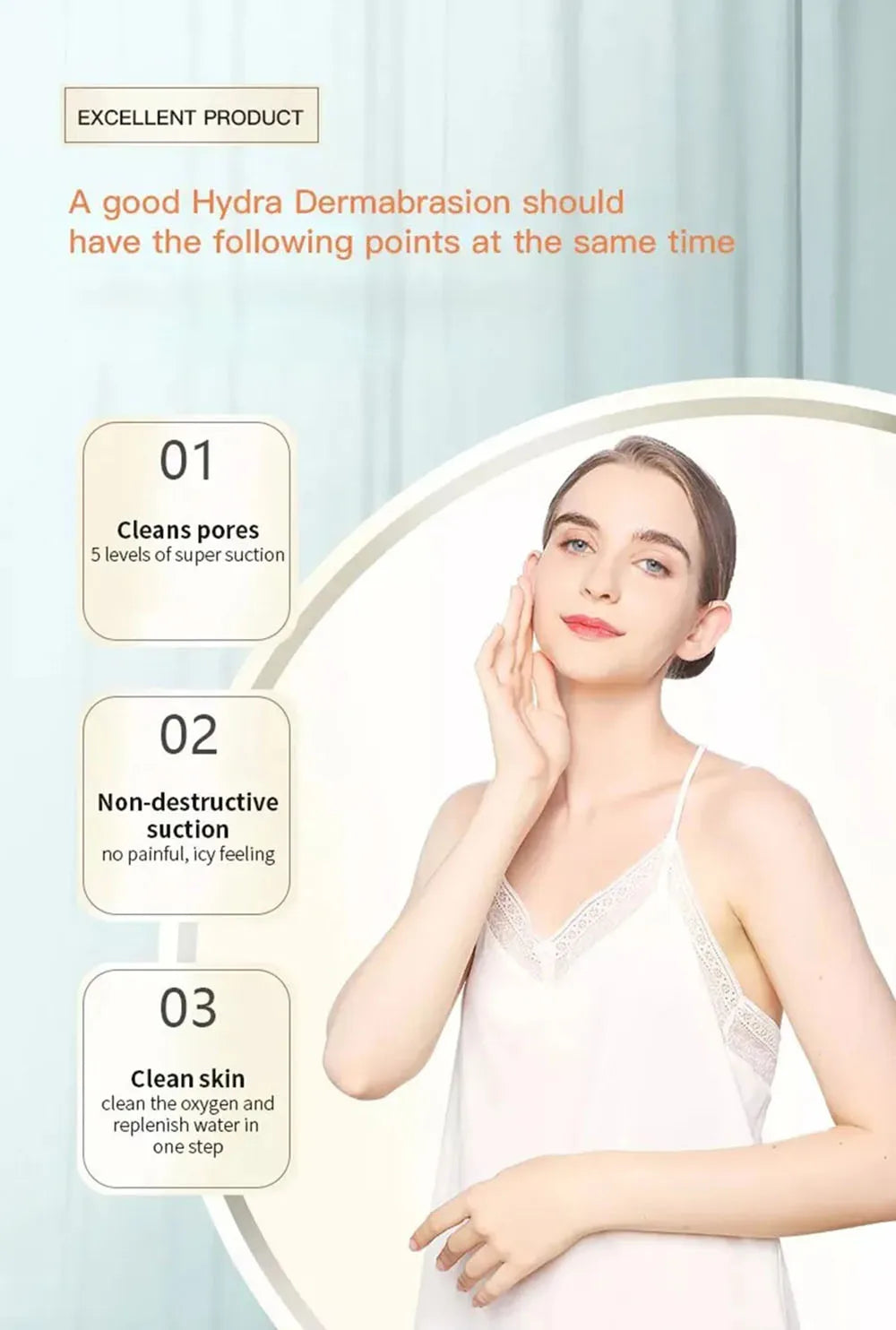Newest Peeling Beauty Device Hydra Dermabrasion Aqua Facial