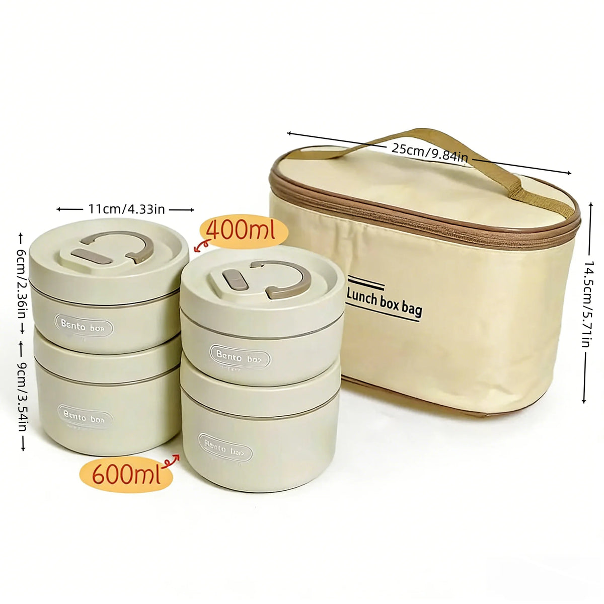 Lunch Box Office Workers Lunch Box Lid Leak-Proof
