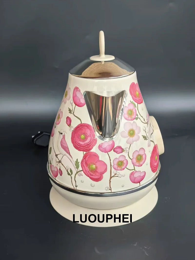 7l Retro Paint Electrc Kettle Temperature Display Boiling