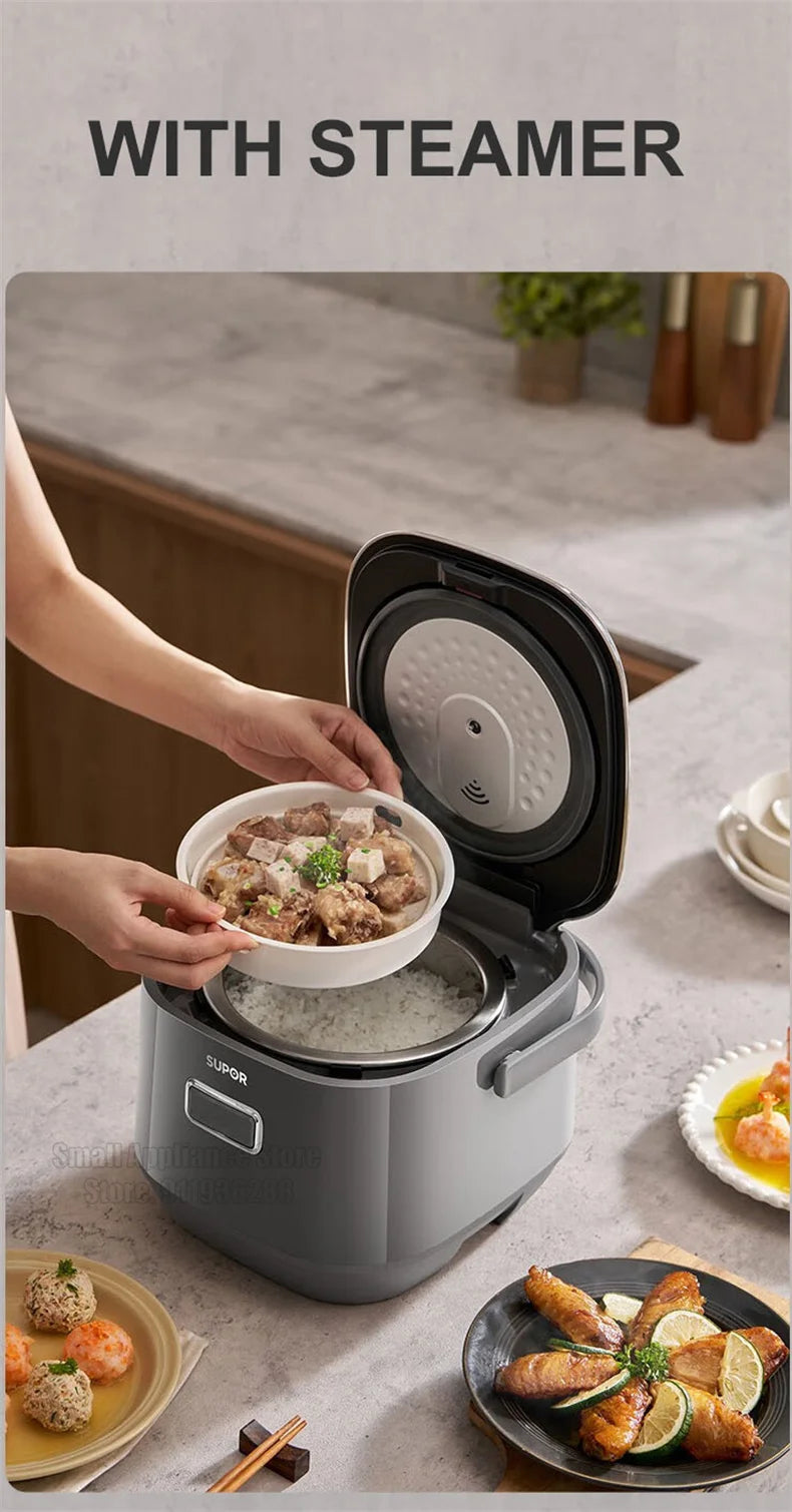 Supor 2l Rice Cooker Led Display 24h Intelligent
