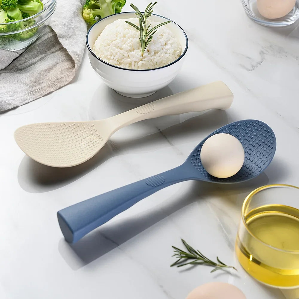 1/2 Silicone Spoon Non-Stick Cooking Spoon Anti-Scalding Pot