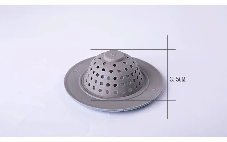 Sink Filter Mesh Fillers Hair Catcher/Strainer Silicone Sieve