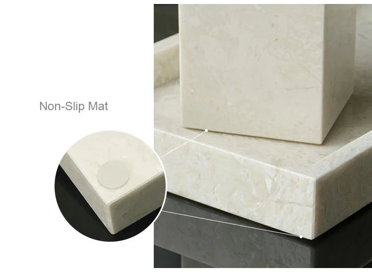 Crema Nuova Natural Marble Bathroom Elegent Soap Dish