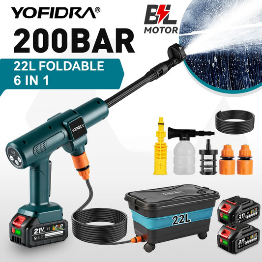 Yofidra 200bar High Pressure Washer Gun In Electric