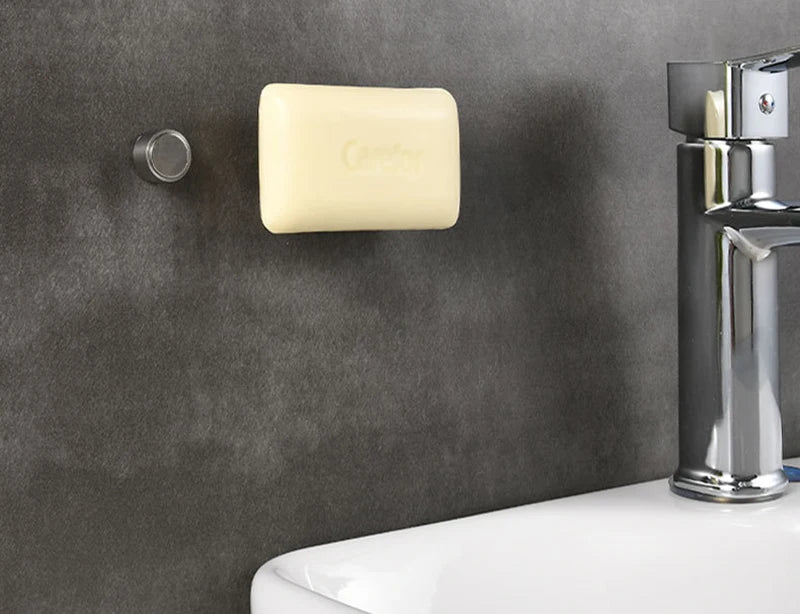 Magnetic Soap Holder Soap Organizer Bathroom Magnet Soap