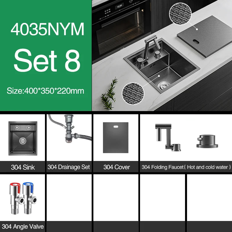 Asras Sus 304 Nanometer Hidden Island Sink Rice
