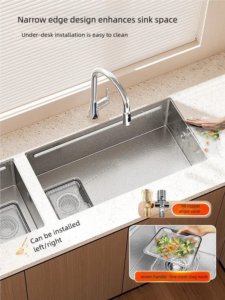 316l Stainless Steels Sink Dish Wash Sink Left
