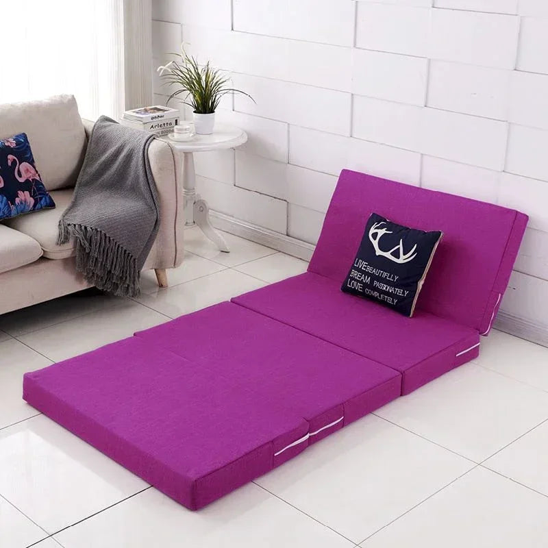 3-In-1 Foldable Mattress - Sponge Pad Yoga/Napping/Floor Sitting