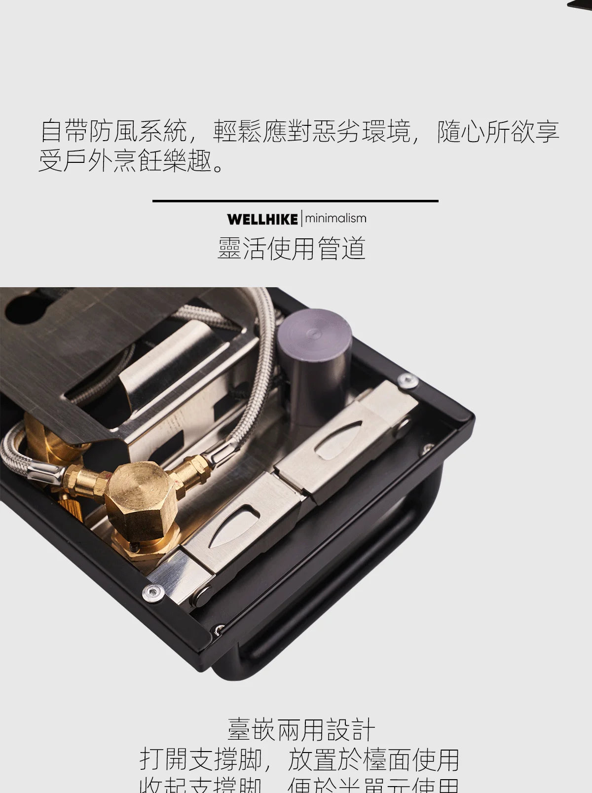 Wellhike Outdoor Sws Half-Unit Igt 3-Burner Stove 7500w