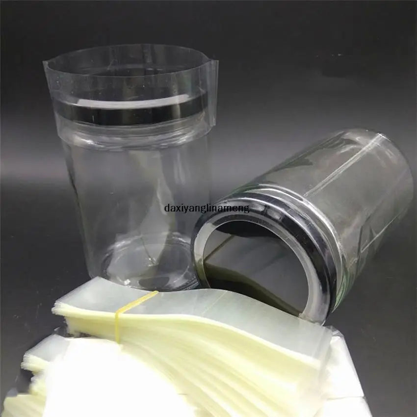 400pcs Bottle Mouth Heat Shrinkable Film Bottle Cap