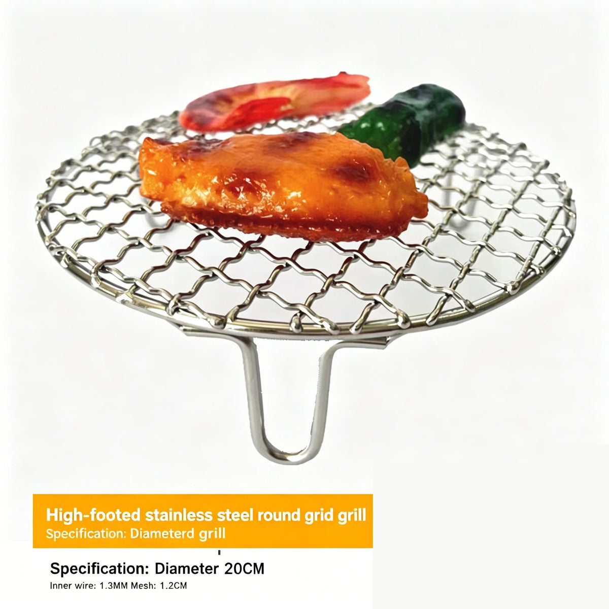 304 Stainless Steel Round Grill Rack Cm Height