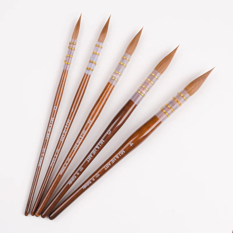 High Quality Kolinsky Sable Hair Mixed Watercolor Painting