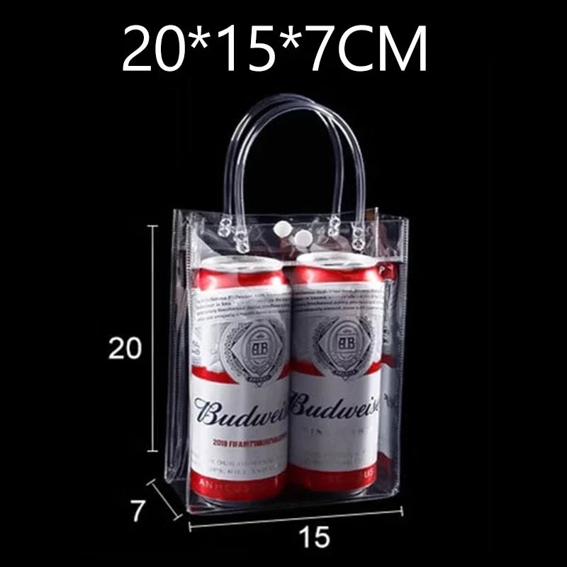 Clear Tote Bag Transparent Shopping Bags Shoulder Handbag