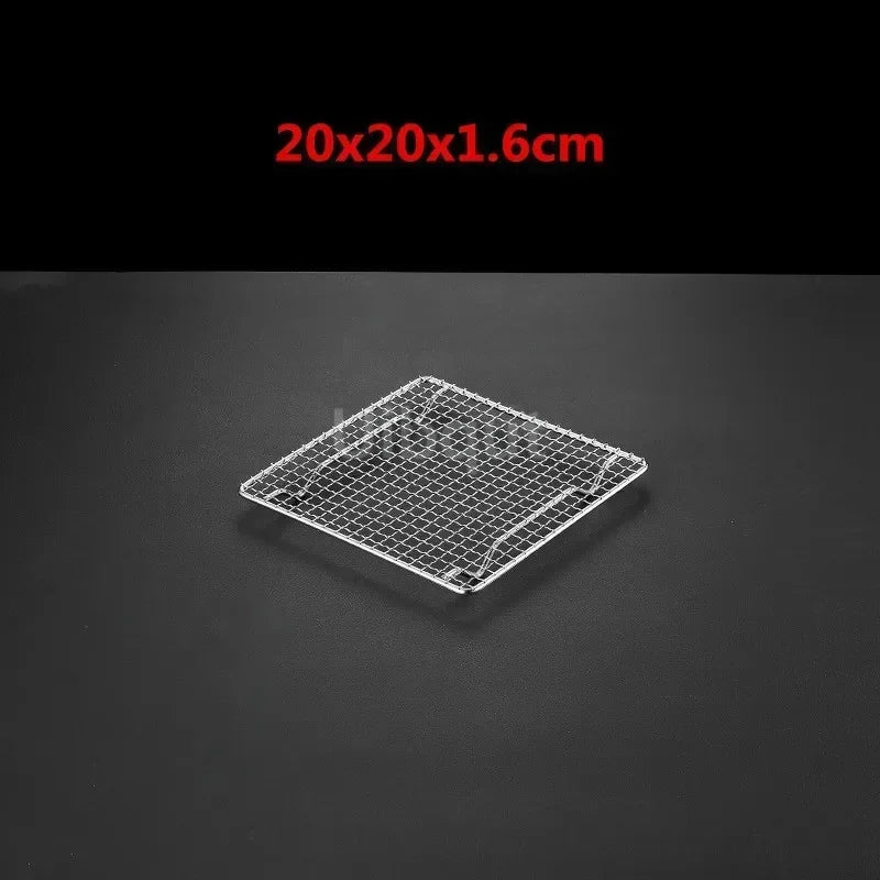 Square Bbq Net Rack Meshes Stainless Steel 304