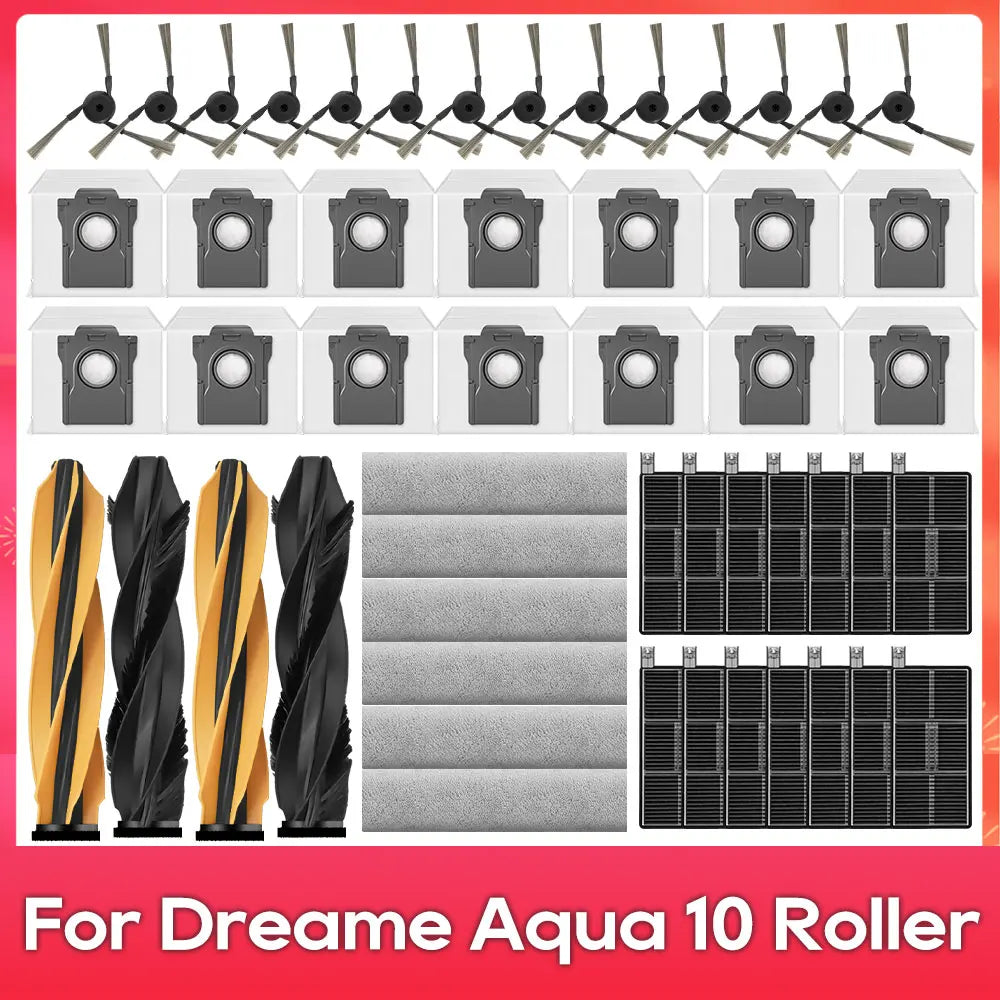 Fit Dreame Aqua 10 Ultra Roller Complete Aqua