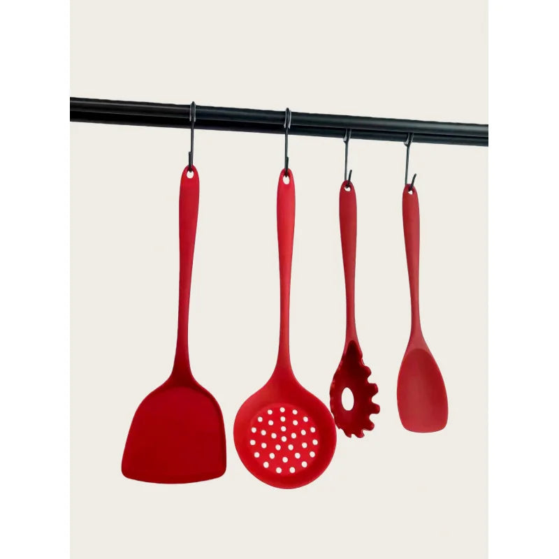 1/4/8pcs Silicone Cooking Utensils Utensils Non-Stick Cookware