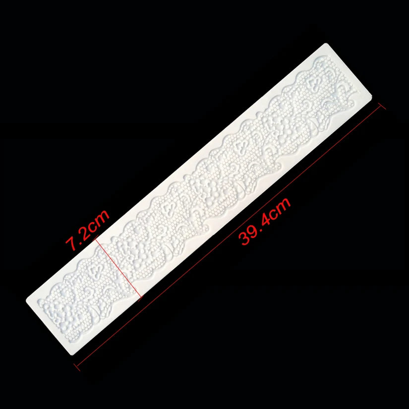 Silicone Lace Fondant Cake Decorating Baking Mat Embossing