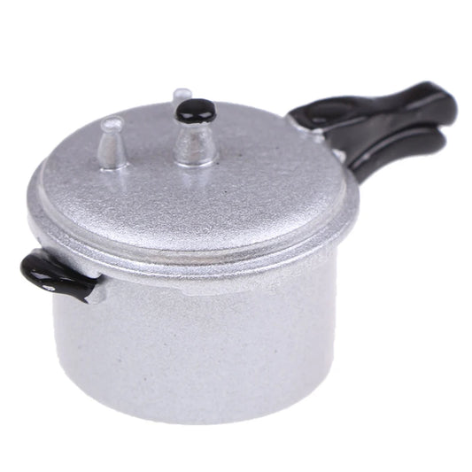 Cooking Utensil Pressure Cooker 12 Scale Dollhouse Miniature