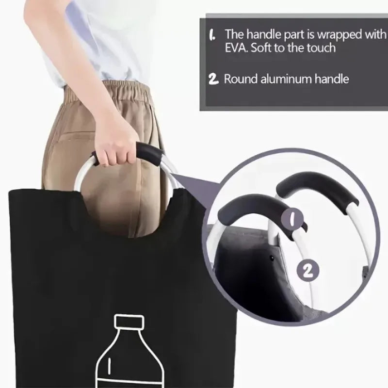 1-3pcs Folding Storage Bag 82l Large Capacity Empty