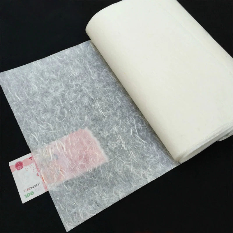 Pure Long Fiber Mulberry Paper Papel Calligrahpie Yunlong