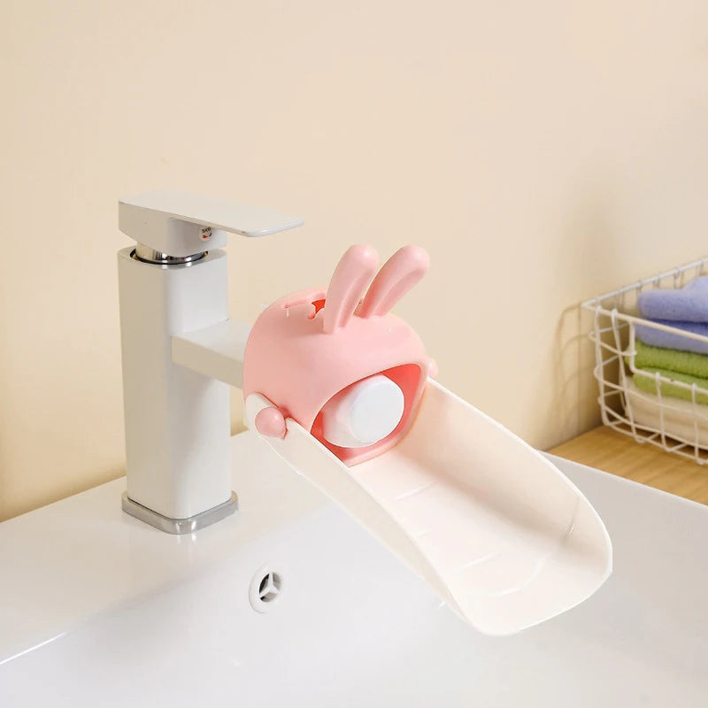Children Cartoon Faucet Extender Bath Toys Kids Hand