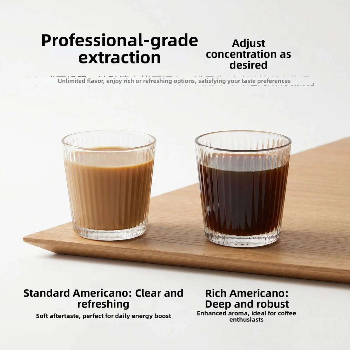 Automatic Coffee Maker Built-In Grinder & Cold Dual