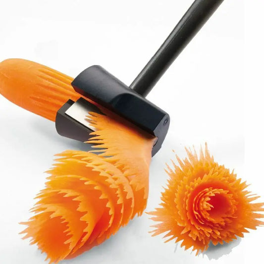 Vegetable Fruit Cutter Spiral Funnel Flower Shredder Peeler
