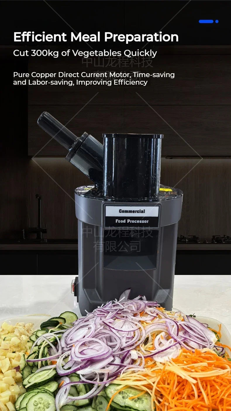 220v Vegetable Chopper Electric Cutting Machine Carrot Potato