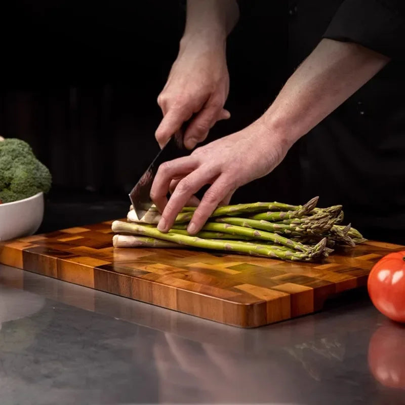 Cutting Board Double-Sided Using Premium Acacia Wood Splicing