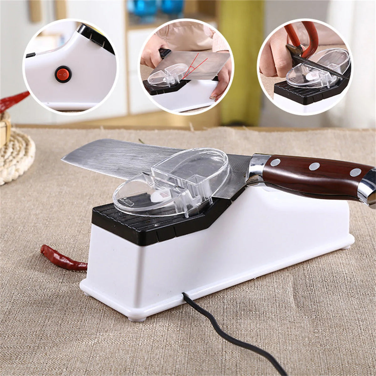 Electric Knife Sharpener Professional Knife Sharpener Fast