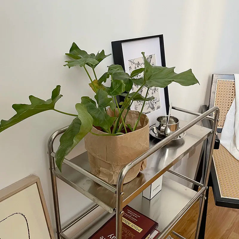 Momo Metal Shelf Ins Modern Sundries Multi-Layer Floor-To-Ceiling