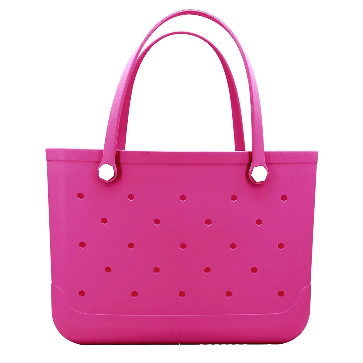 Durable Waterproof Eva Beach Bag Hole Pattern Handheld