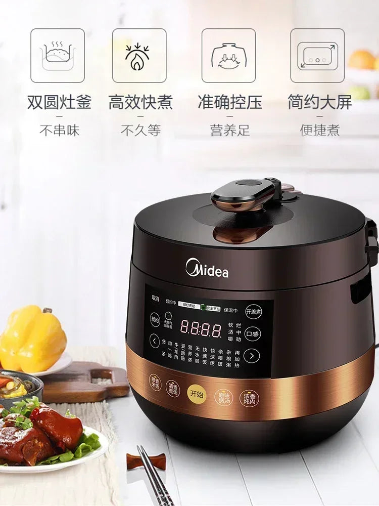 Midea Large-Capacity Intelligent High-Pressure Rice Cooker