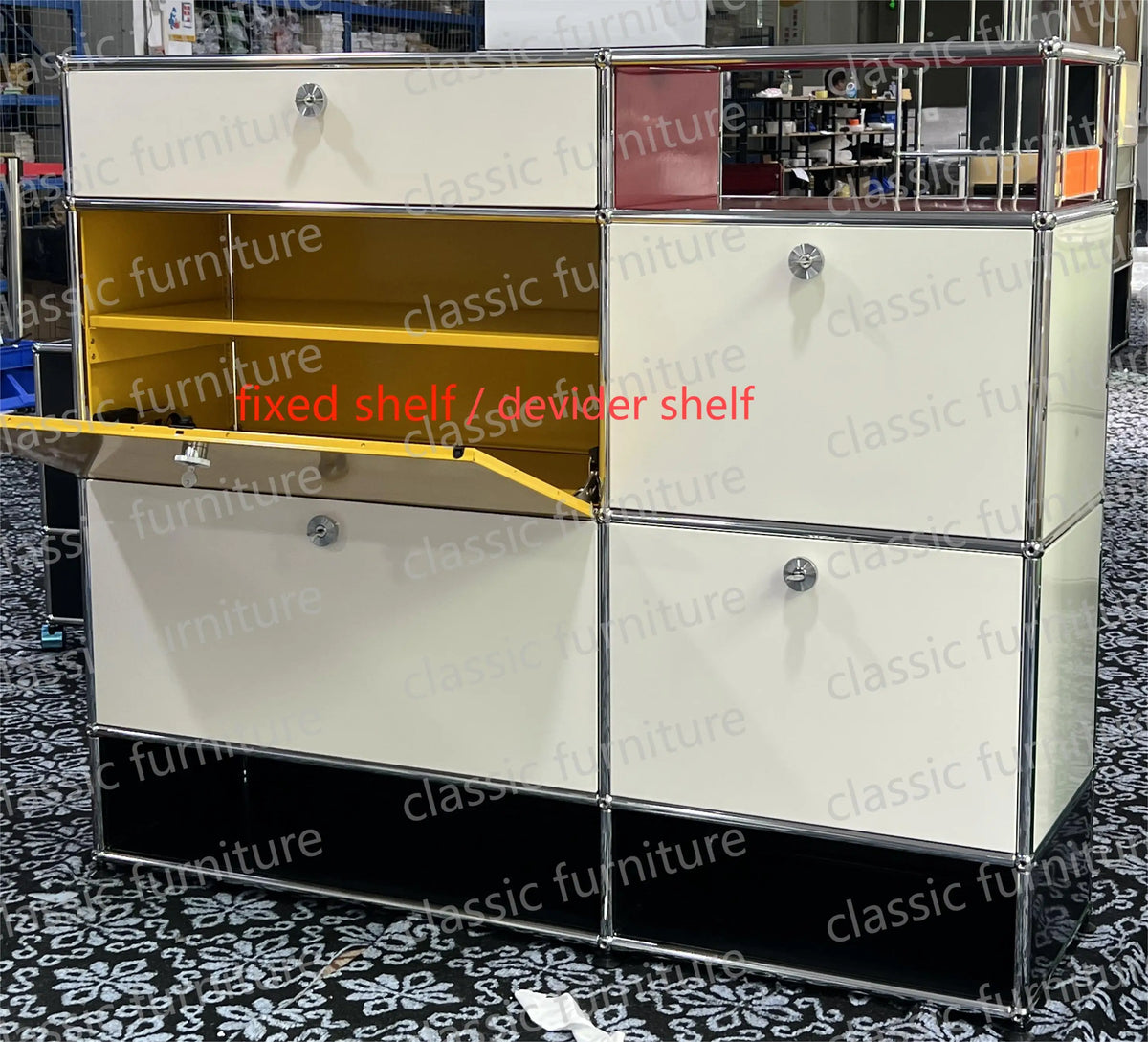 Modular Module Furniture Customized Metal Stainless Steel Cabinet