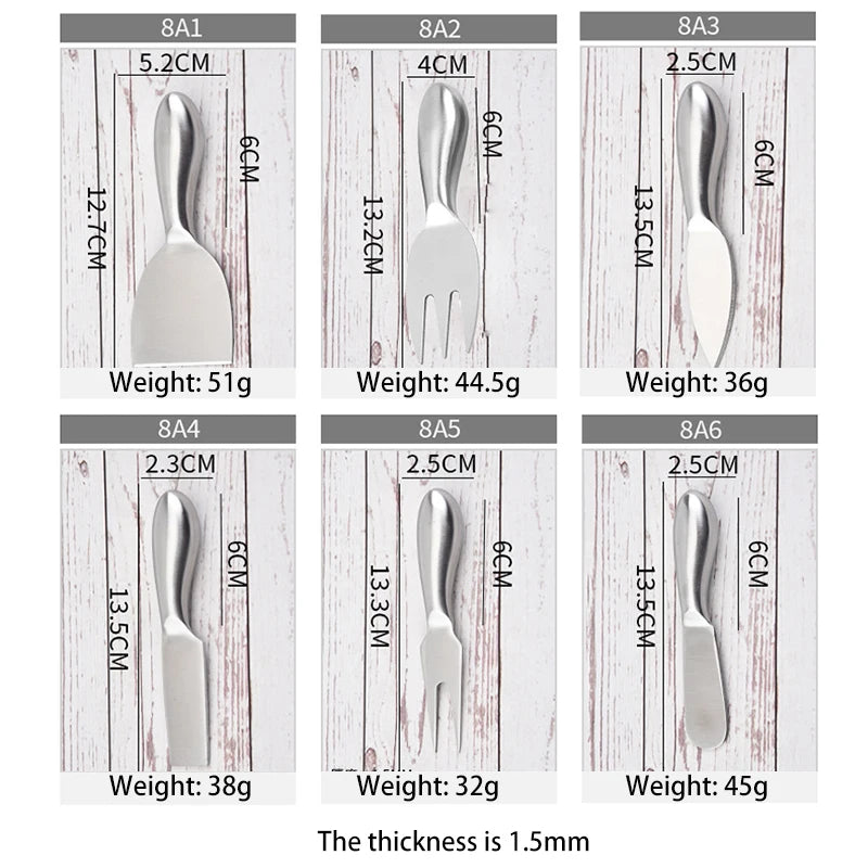 Cheese Cutlery Baking Stainless Steel Cheese Slicer Butter
