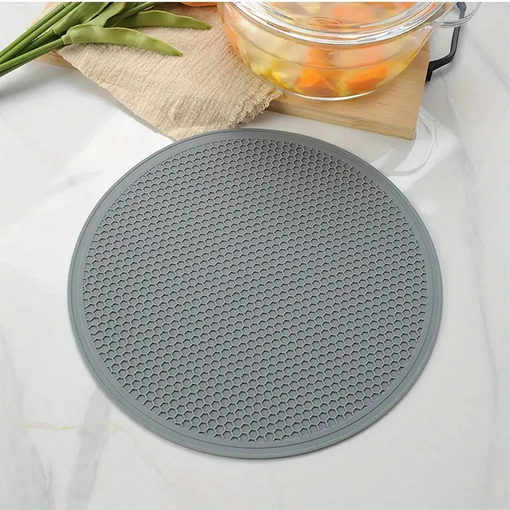 25cm Large Silicone Mat Coaster Heat Resistant Placemat