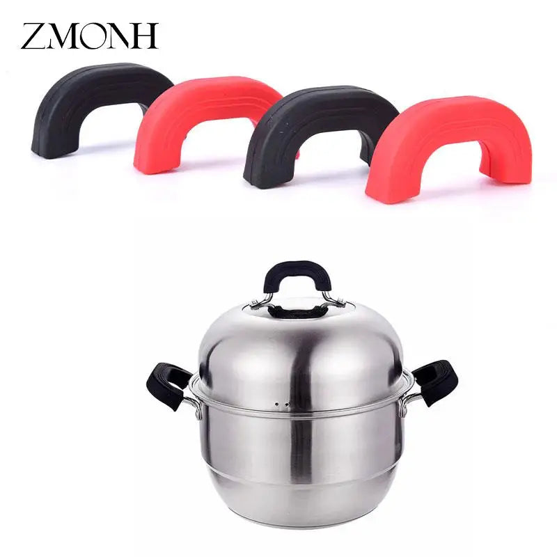 Silicone Anti-Scald Pot Handle Protectors Non-Slip Pot Clip