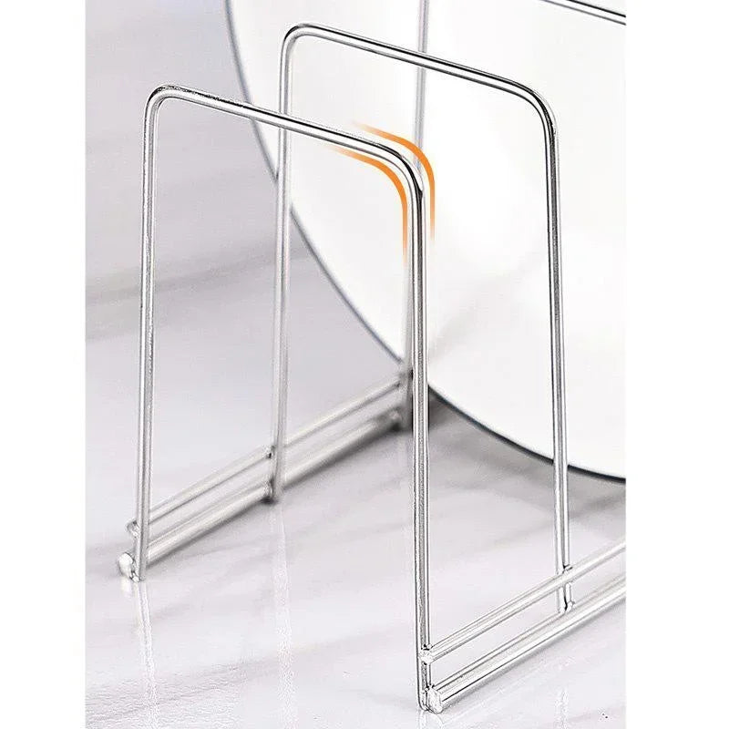 1pc Stainless Steel Dish Rack Dish Pan Plate