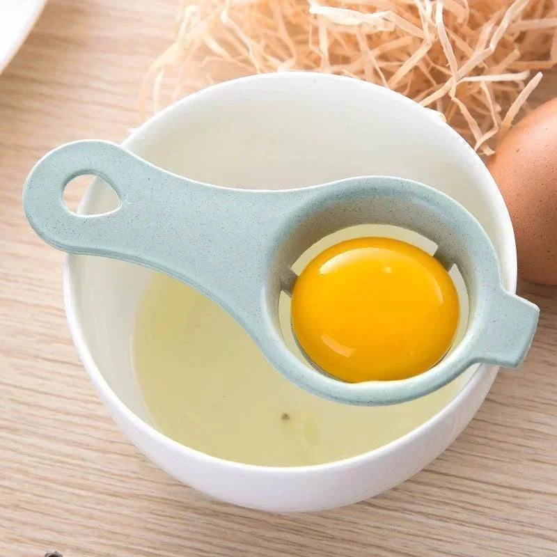 1pc/4pcs Wheat Straw Egg White Separator Egg Yolk