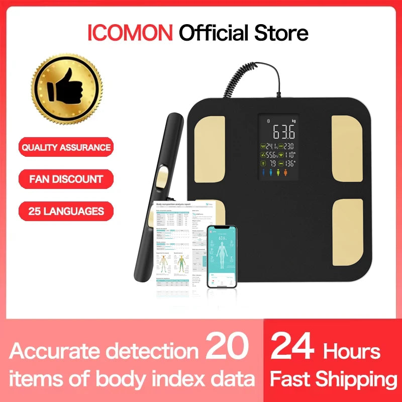 Smart Bioimpedance Scale Smart Body Composition Scale Digital