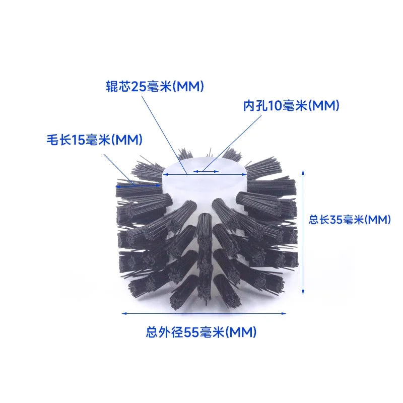 Industrial Machine Nylon Wire Wheel Brush Deburring Abrasive
