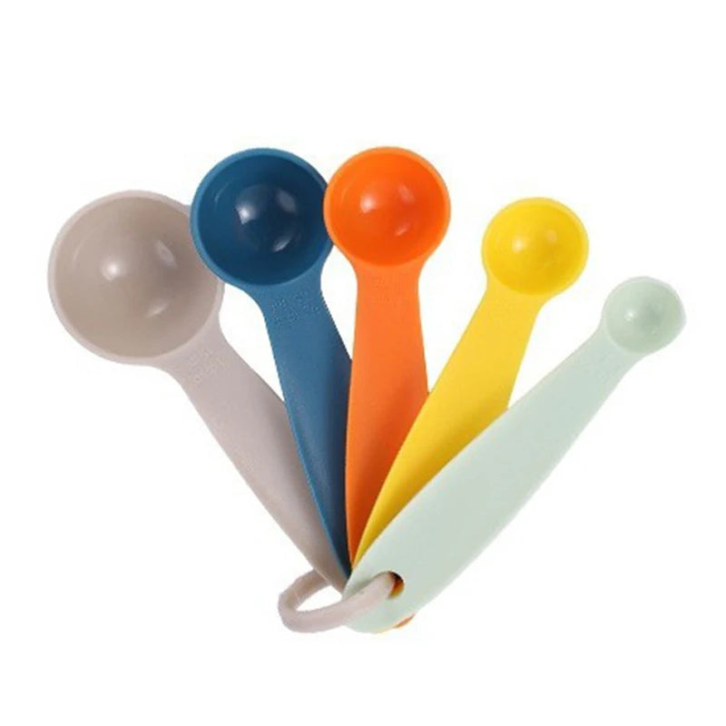 Colorful Measuring Cup Measuring Spoon 5-Piece Graduated