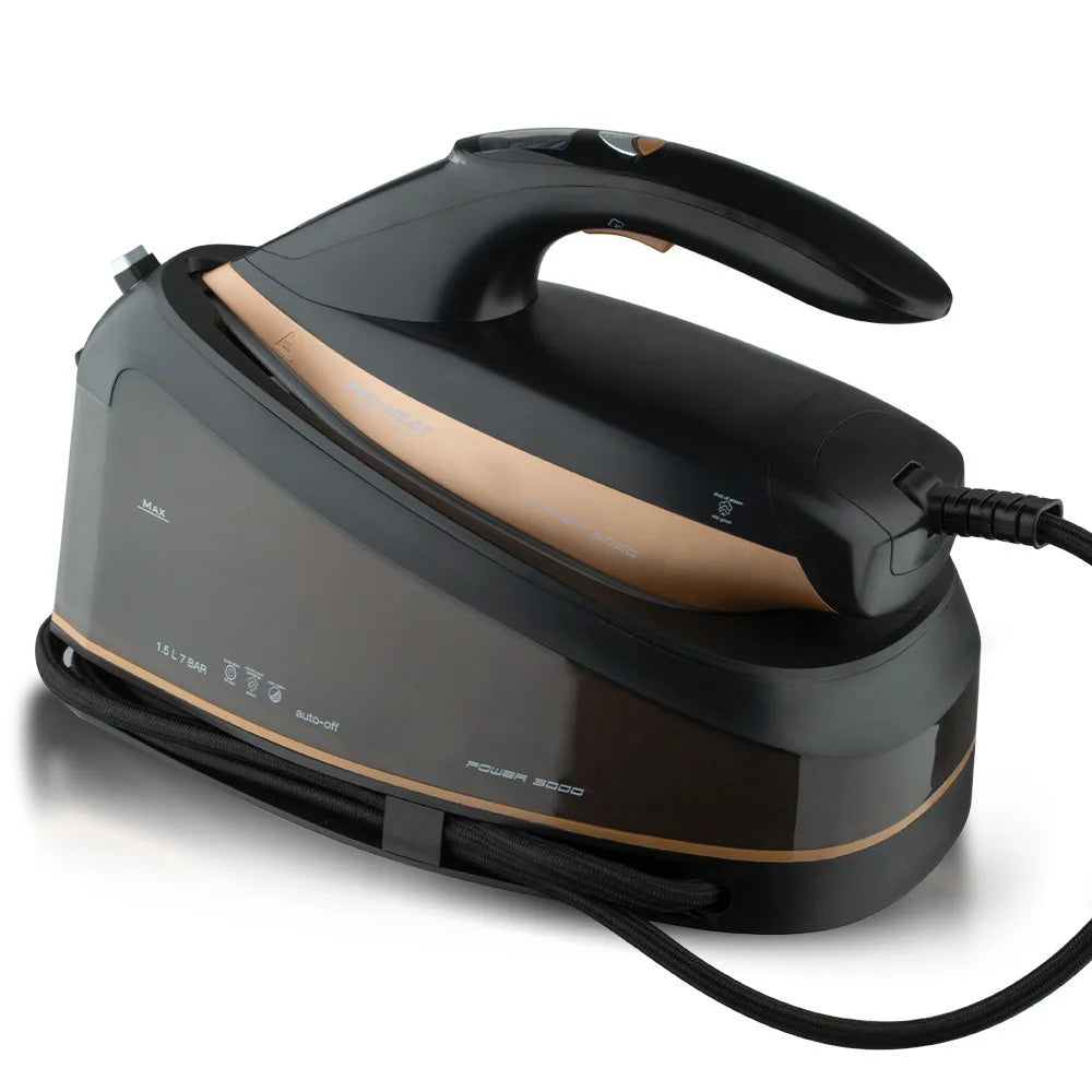 Powerful Steam Iron Clothes 3000w Large 5l Water