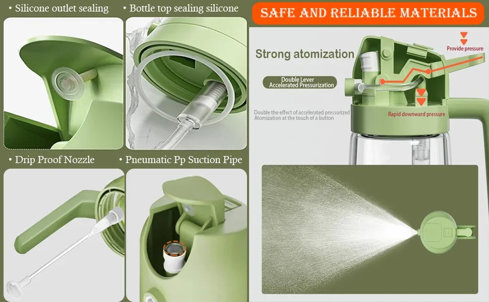 2pcs Oil Spray Dispenser Sprayer Pourer Oil Empty