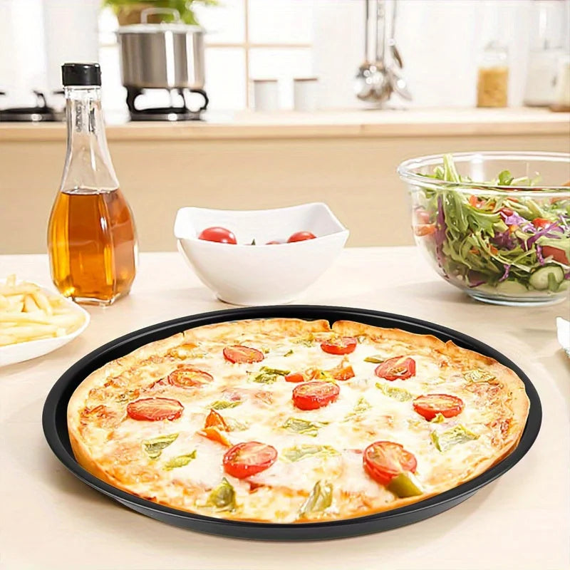 Nonstick Pizza Pan Carbon Steel Round Baking Tray