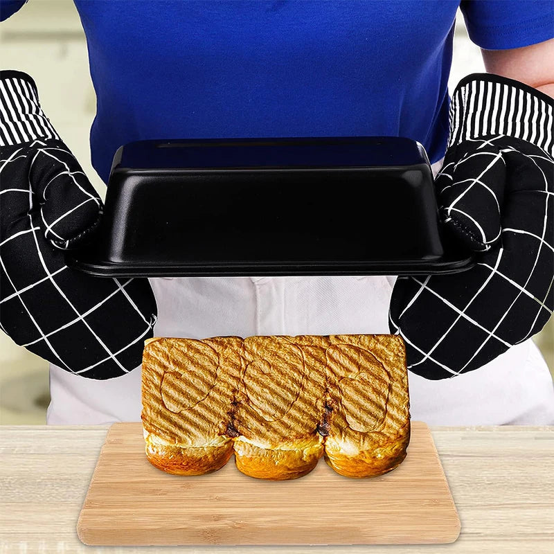 Lmetjma Nonstick Baking Bread Loaf Pan Carbon Steel