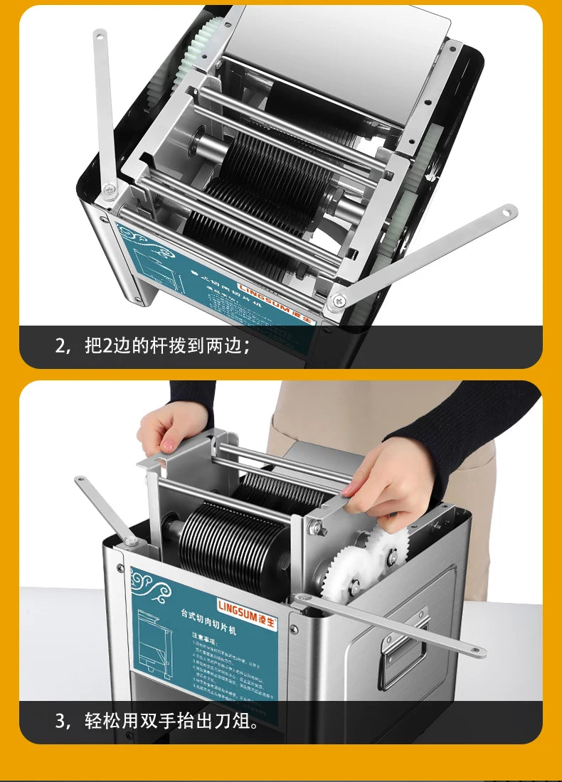 Commercial Slicer Meat Cutter Small Electric Meat Planer