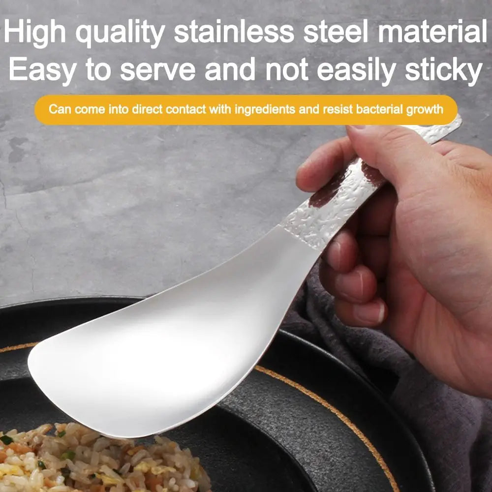 Stainless Steel Rice Spoon Rice Shovel Thickened Non-Stick