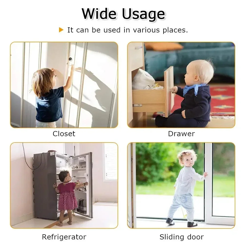 Refrigerator Door Lock Child Proof Fridge Door Lock