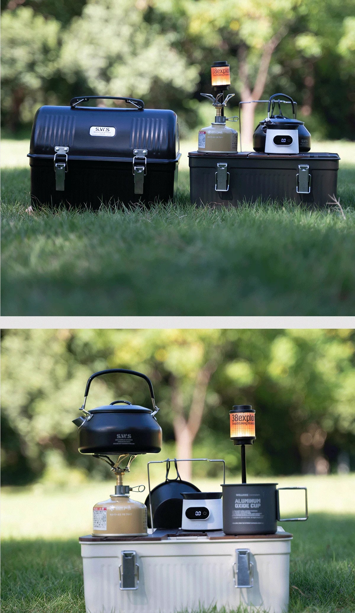 Wellhike- Outdoor Sws Wild Trace Metal Lunch Box